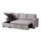 Baxton Studio Lianna Modern Light Grey Upholstered Sectional Sofa 143-8759 - alternate 8